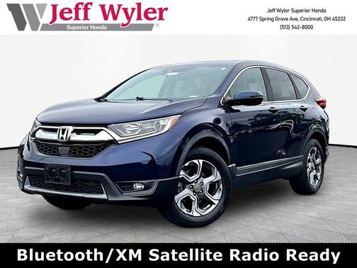 Obsidian Blue Pearl 2018 Honda CR-V EX