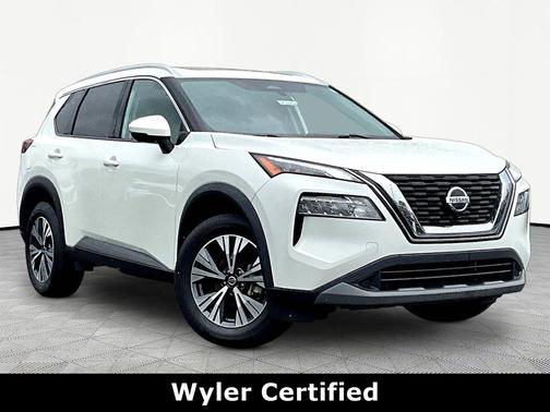 Pearl White Tricoat 2021 Nissan Rogue SV