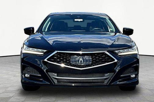 pewter gray metallic 2023 Acura TLX Advance