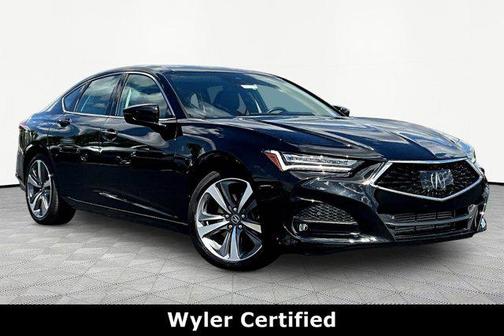 pewter gray metallic 2023 Acura TLX Advance