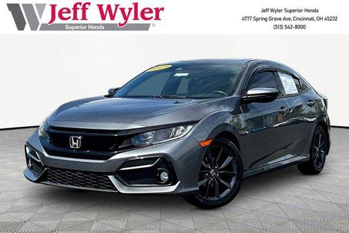 Gray 2021 Honda Civic EX