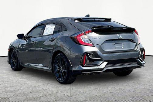 Gray 2021 Honda Civic EX