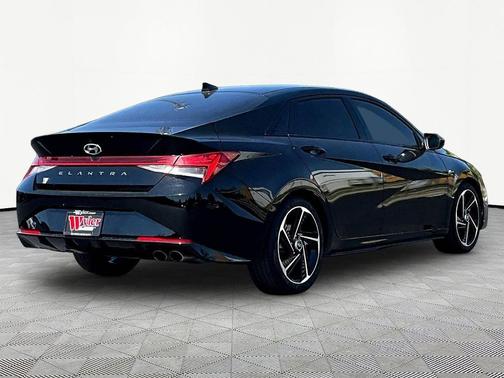 Phantom Black 2023 Hyundai ELANTRA N Line