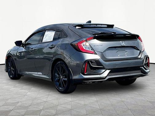 Gray 2021 Honda Civic EX