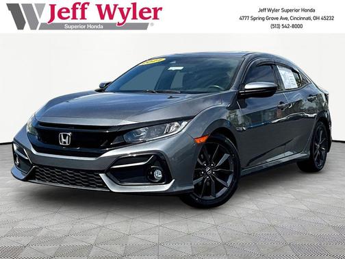 Gray 2021 Honda Civic EX