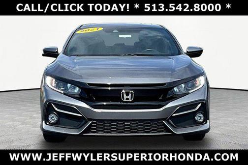 Gray 2021 Honda Civic EX
