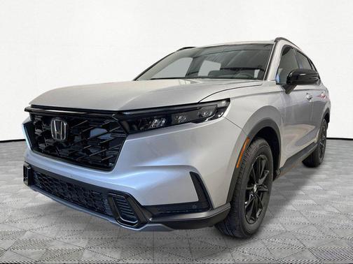 Solar Silver Metallic 2026 Honda CR-V Hybrid Sport-L AWD