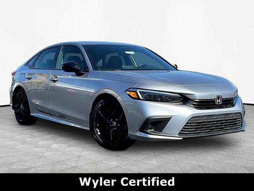 Lunar Silver Metallic 2024 Honda Civic Sport