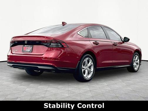 Radiant Red Metallic 2024 Honda Accord LX 1.5T