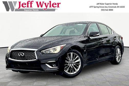 Black Obsidian 2019 INFINITI Q50 3.0t LUXE