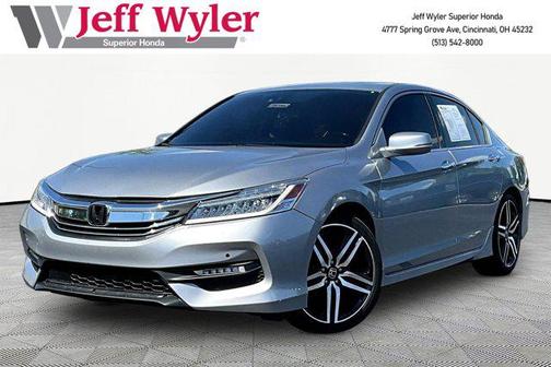 Lunar Silver Metallic 2017 Honda Accord Touring V6