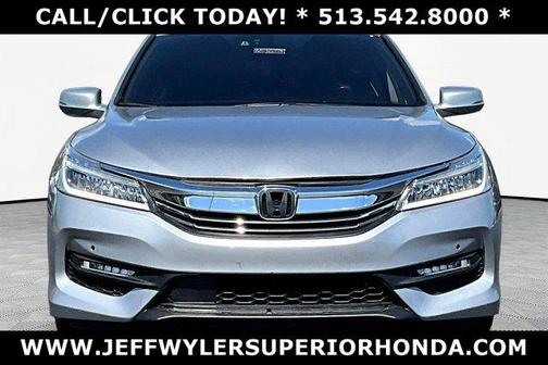 Lunar Silver Metallic 2017 Honda Accord Touring V6