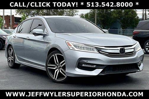 Lunar Silver Metallic 2017 Honda Accord Touring V6