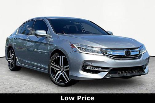 Lunar Silver Metallic 2017 Honda Accord Touring V6