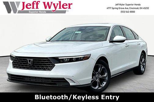 Platinum White Pearl 2024 Honda Accord EX