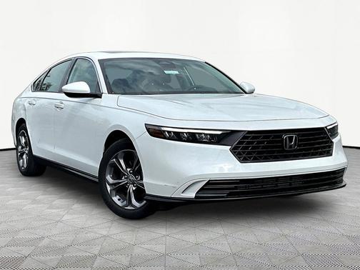 Platinum White Pearl 2024 Honda Accord EX