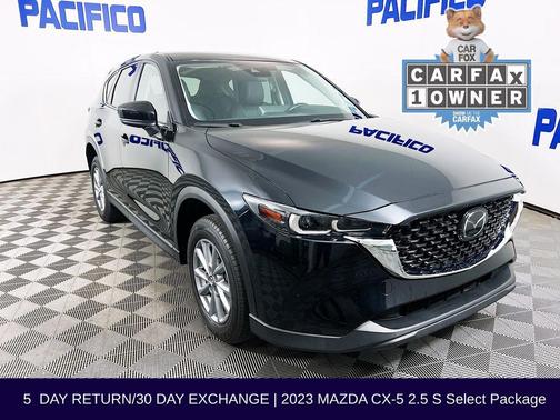 Jet Black Mica 2023 Mazda CX-5 2.5 S Select Package