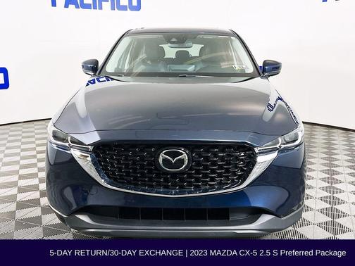 Deep Crystal Blue Mica 2023 Mazda CX-5 2.5 S Preferred Package