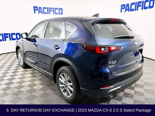 Deep Crystal Blue Mica 2023 Mazda CX-5 2.5 S Select Package