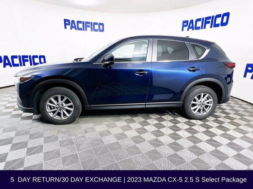 Deep Crystal Blue Mica 2023 Mazda CX-5 2.5 S Select Package