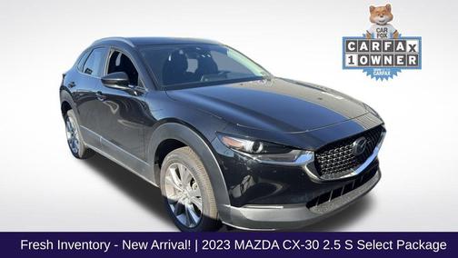 Jet Black Mica 2023 Mazda CX-30 2.5 S Select Package
