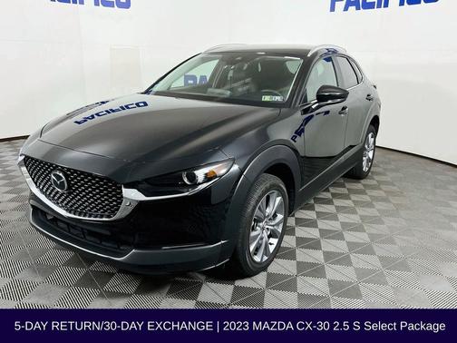 Jet Black Mica 2023 Mazda CX-30 2.5 S Select Package