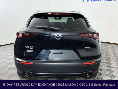 Jet Black Mica 2023 Mazda CX-30 2.5 S Select Package