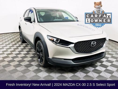 Platinum Quartz Metallic 2024 Mazda CX-30 Select
