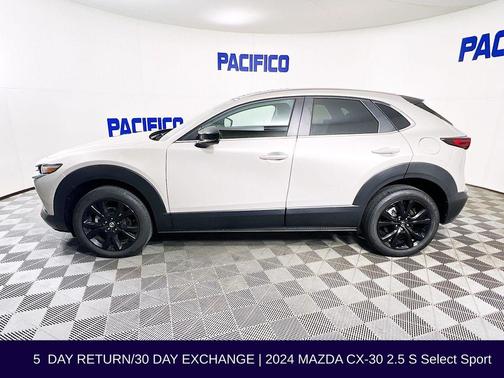 Platinum Quartz Metallic 2024 Mazda CX-30 Select