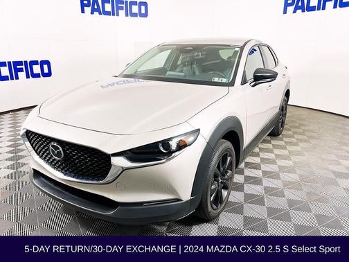 Platinum Quartz Metallic 2024 Mazda CX-30 Select