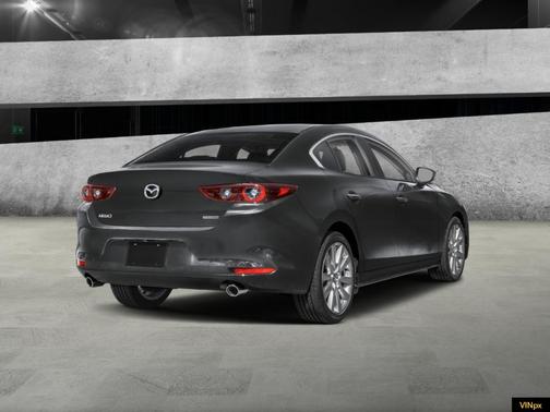 Machine Gray Metallic 2026 Mazda Mazda3 FWD w/Preferred Package