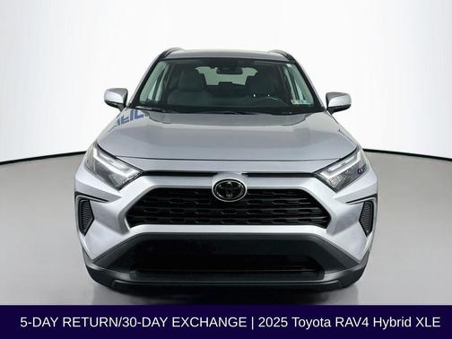 Silver Sky Metallic 2025 Toyota RAV4 Hybrid XLE
