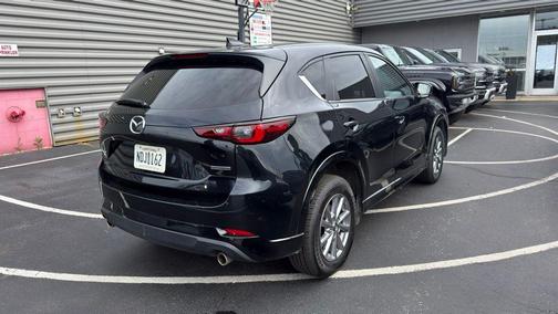 Jet Black Mica 2025 Mazda CX-5 2.5 S Preferred Package