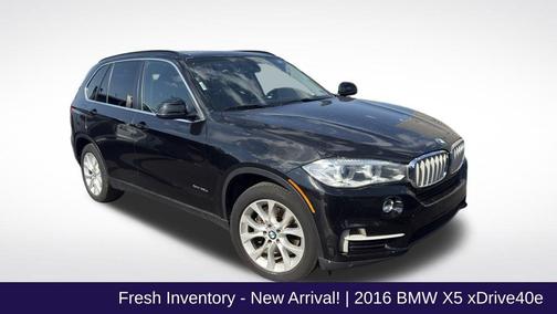 Jet Black 2016 BMW X5 eDrive xDrive40e