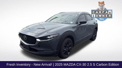 Polymetal Gray Metallic 2025 Mazda CX-30 2.5 S Carbon Edition