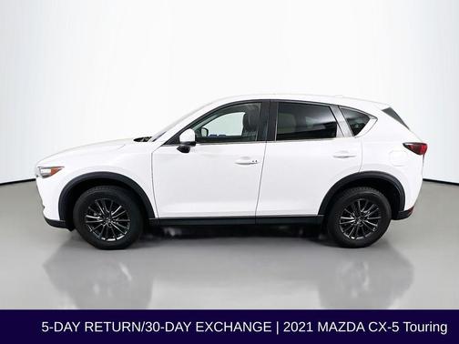 Snowflake White Pearl 2021 Mazda CX-5 Touring