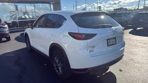 Snowflake White Pearl 2021 Mazda CX-5 Touring