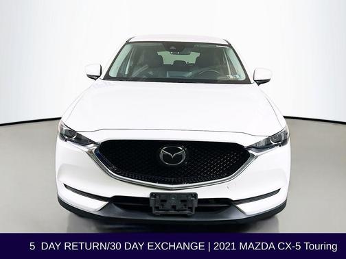 Snowflake White Pearl 2021 Mazda CX-5 Touring