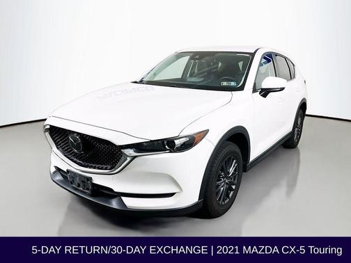 Snowflake White Pearl 2021 Mazda CX-5 Touring