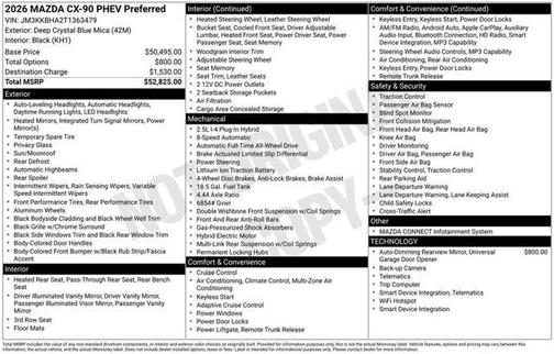 2026 Mazda CX-90 Preferred