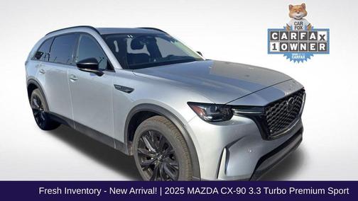 Sonic Silver Metallic 2025 Mazda CX-90 Premium