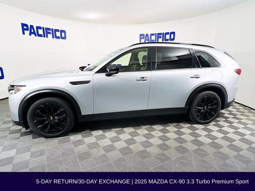 Sonic Silver Metallic 2025 Mazda CX-90 Premium