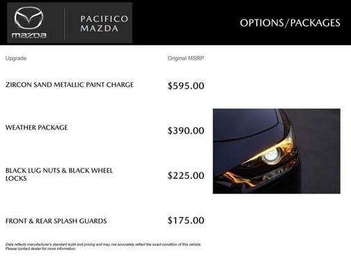 Zircon Sand Metallic 2026 Mazda CX-50 2.5 Turbo