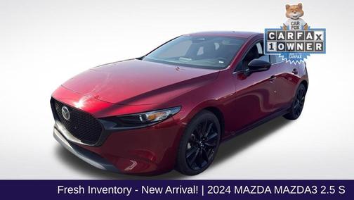 Soul Red 2024 Mazda Mazda3 FWD w/Select Package