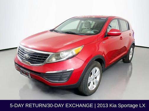 Signal Red 2013 Kia Sportage LX