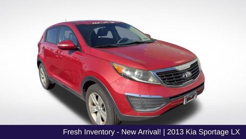 Signal Red 2013 Kia Sportage LX