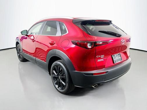 Soul Red Crystal Metallic 2025 Mazda CX-30 Select