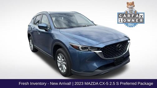 Eternal Blue Mica 2023 Mazda CX-5 2.5 S Preferred Package