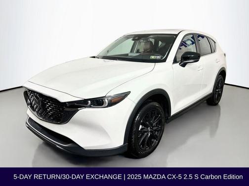 Rhodium White Metallic 2025 Mazda CX-5 2.5 S Carbon Edition