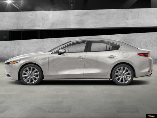 Platinum Quartz Metallic 2026 Mazda Mazda3 FWD w/Preferred Package